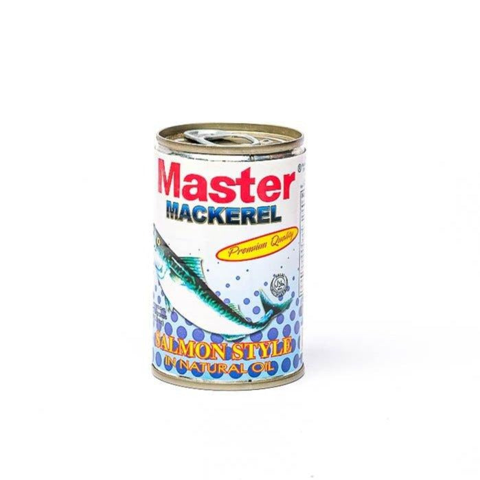 Master Mackerel Salmon Style in Natural Oil - 155g - Pinoyhyper