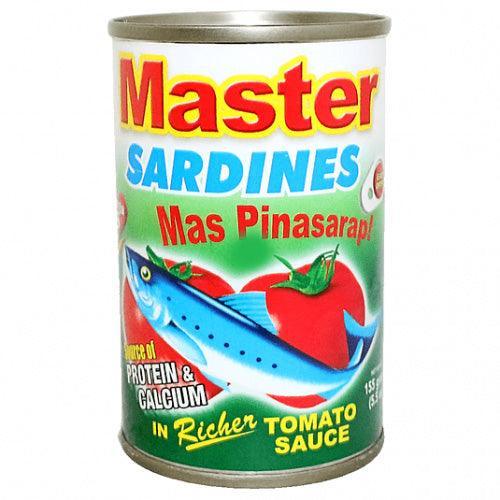 Master Sardines in Tomato Sauce - 155g - Pinoyhyper