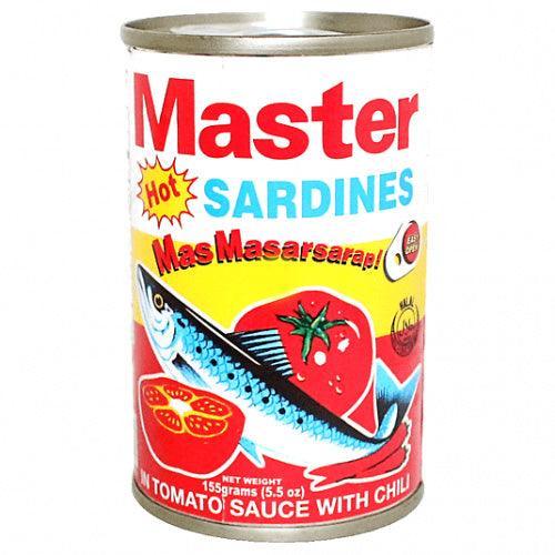 Master Sardines Spicy in Tomato Sauce - 155g - Pinoyhyper