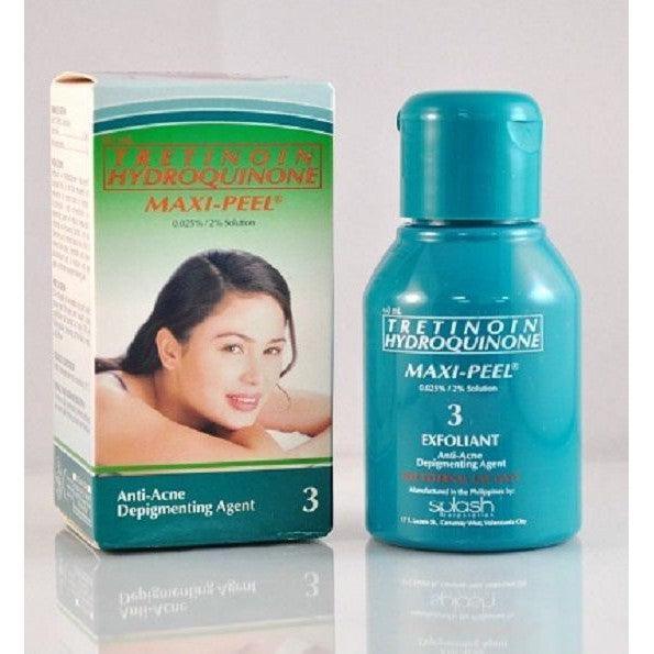 Maxi-Peel Exfoliant Solution No. 3 Anti-Acne Depigmenting Agent - Pinoyhyper