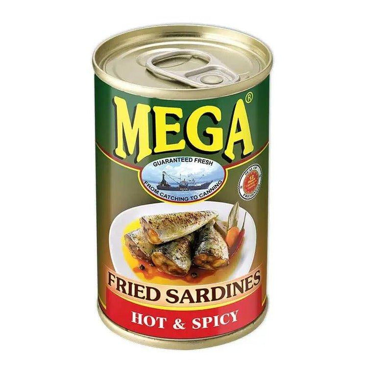 Mega Fried Sardines in Hot and Spicy - 155g - Pinoyhyper