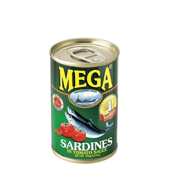 Mega Sardines In Tomoto Regular & Chilli Value Pack 4 x 155g - Pinoyhyper