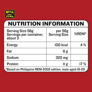 MEGA Tuna Flakes Hot and Spicy - 155g - Pinoyhyper