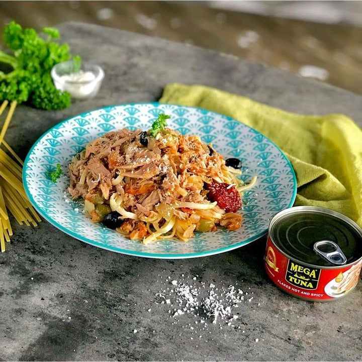 MEGA Tuna Flakes Hot and Spicy - 155g - Pinoyhyper