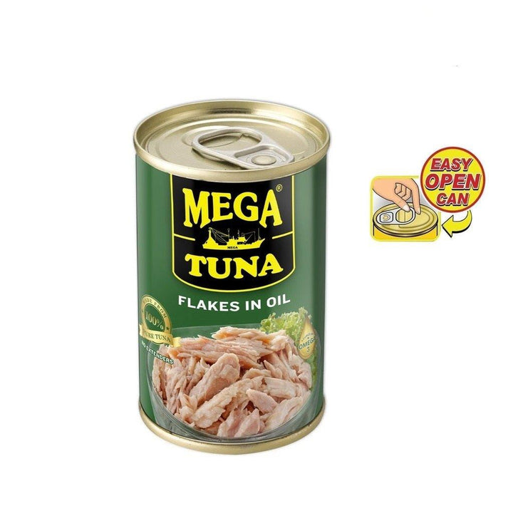 MEGA Tuna Flakes in Oil - 155g - Pinoyhyper