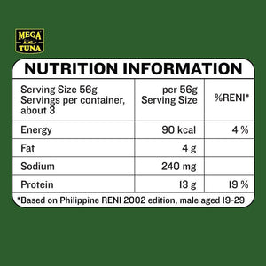 MEGA Tuna Flakes in Oil - 155g - Pinoyhyper