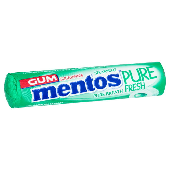 Mentos Chewing Gum Pure Fresh Spearmint - 9Pcs - Pinoyhyper