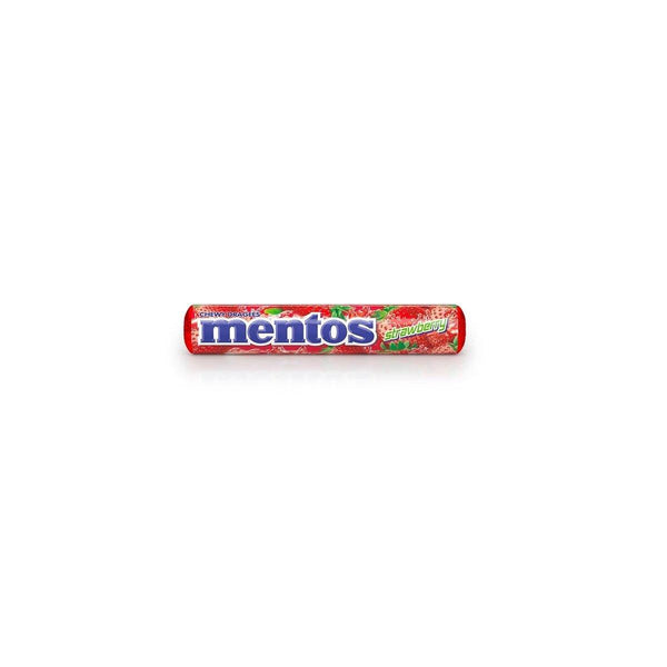 Mentos Chewy Dragees Strawberry - 14Pcs - Pinoyhyper