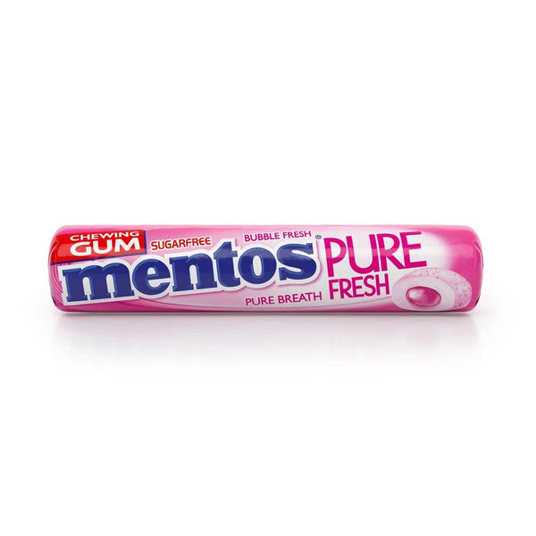 Mentos Pure Fresh Chewing Gum Bubble Fresh - 9Pcs - Pinoyhyper