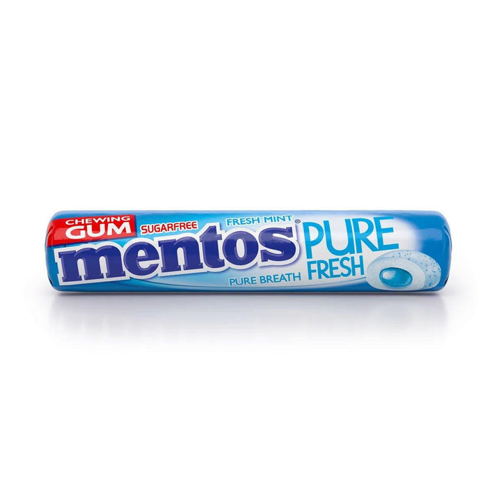 Mentos Pure Fresh Chewing Gum Fresh Mint - 9Pcs - Pinoyhyper