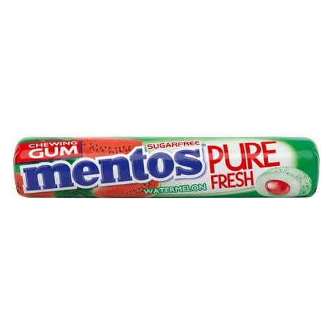 Mentos Pure Fresh Chewing Gum Watermelon - 9Pcs - Pinoyhyper