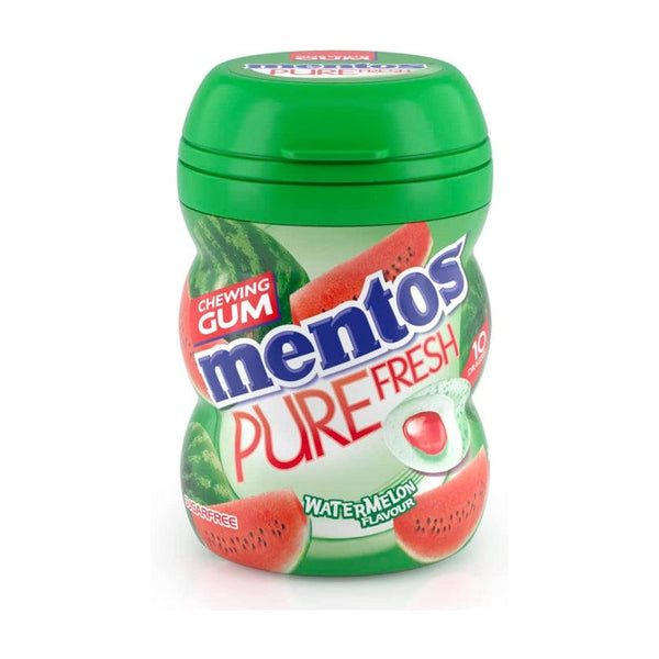 Mentos Pure Fresh Sugar Free Chewing Gum Watermelon - 10Pcs - Pinoyhyper