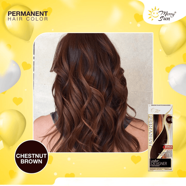 MerrySun Permanent Hair Color - Chestnut Brown - Pinoyhyper