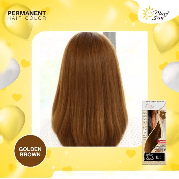 MerrySun Permanent Hair Color - Golden Brown - Pinoyhyper