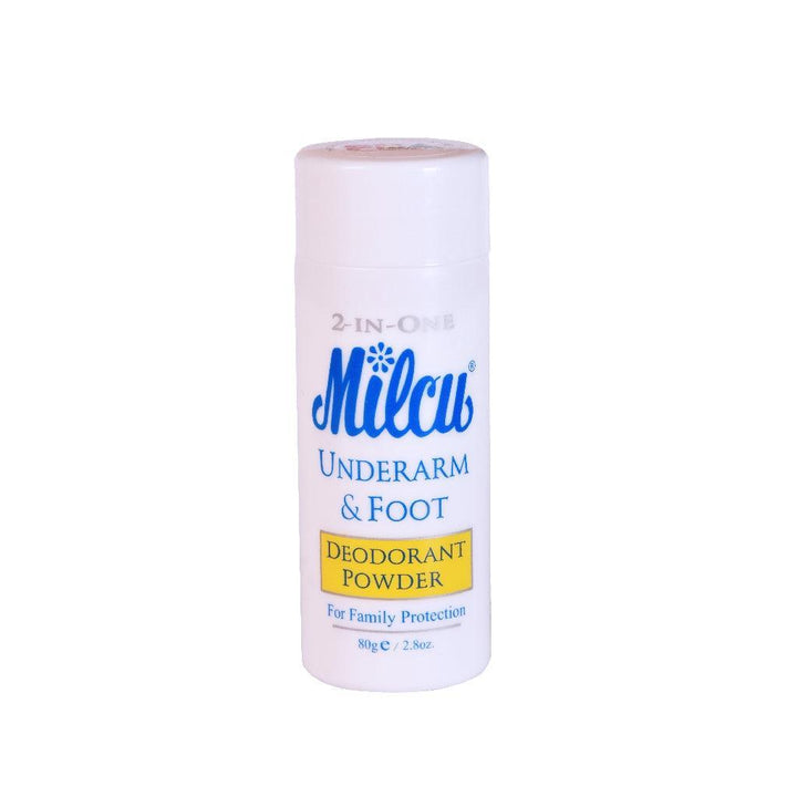 Milcu Underarm & Foot Deodorant Powder 80g - Pinoyhyper