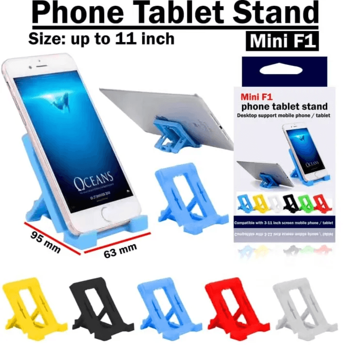 Mini F1 Phone Tablet Stand Cellphone Holder - Pinoyhyper