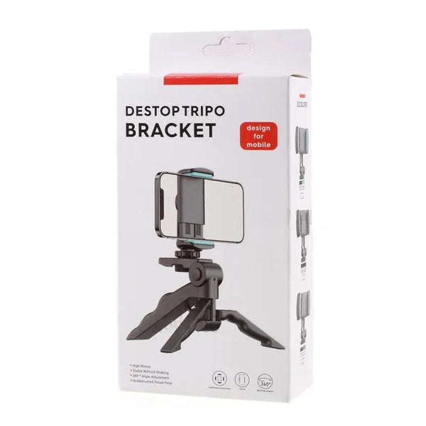 Mini Foldable 360° Desktop Tripod Camera Holder - K555 - Pinoyhyper