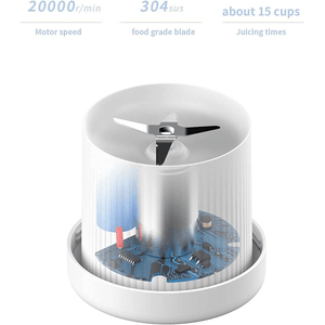 Mini Portable Electric Juicer - 380ml - Pinoyhyper