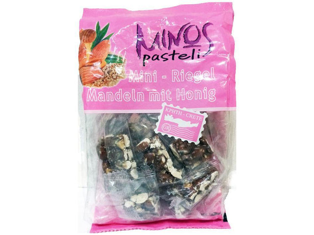 Minos Almond & Honey Nut Bar 200g - Pinoyhyper
