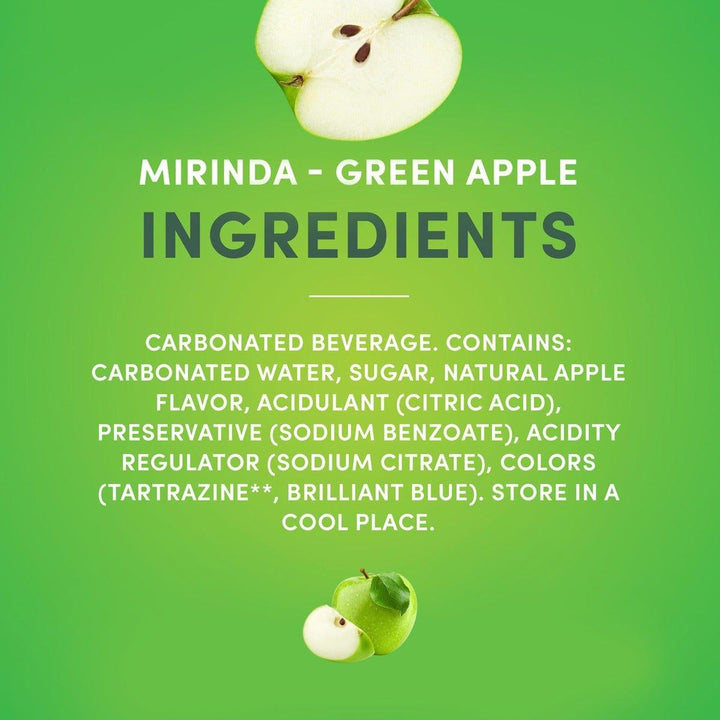 Mirinda Green Apple - 250ml - Pinoyhyper