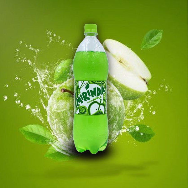Mirinda Green Apple Soft Drink - 1.25L - Pinoyhyper