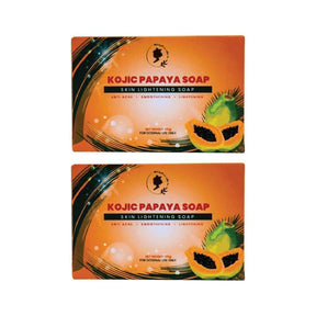 MJ Brilliant Kojic Papaya Soap - 135g x 2 - Pinoyhyper