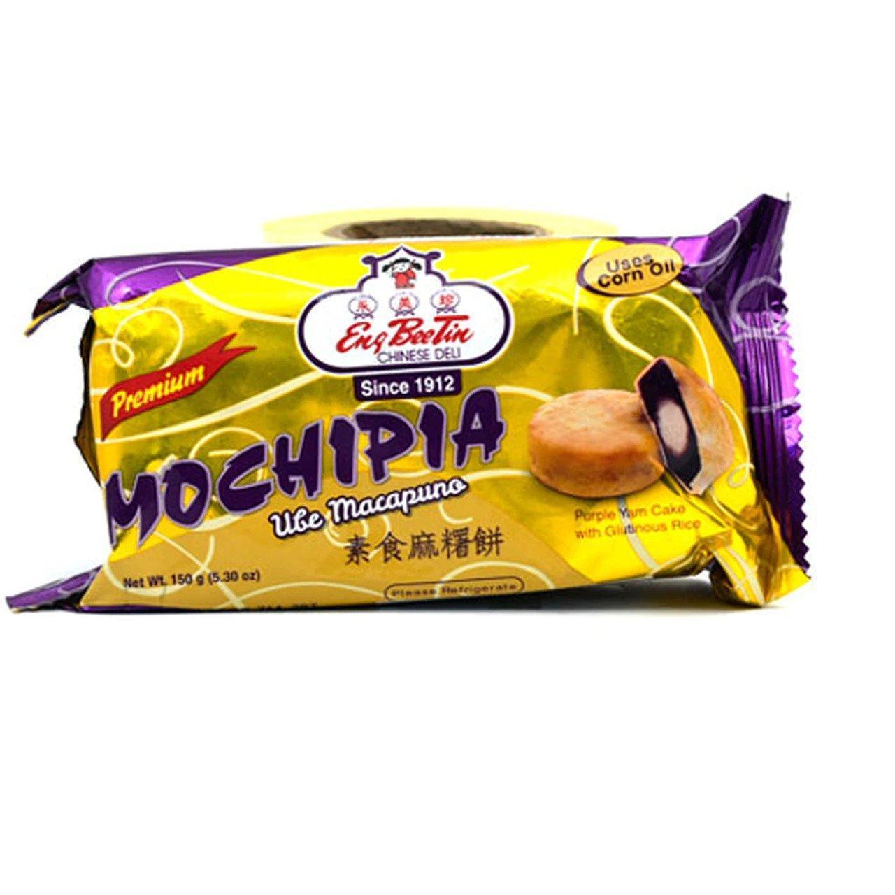 Mochipia UBE Macapuno Eng Bee Tin 150g - Frozen - Pinoyhyper