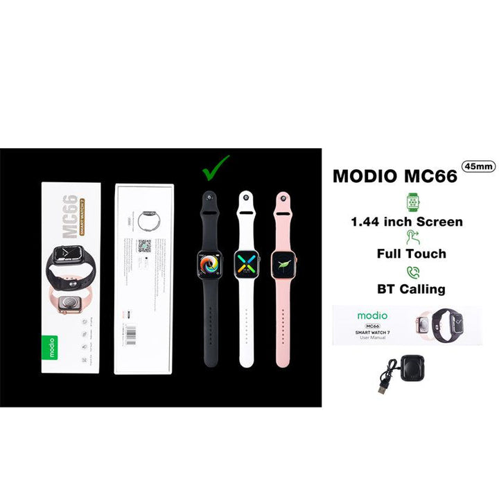 Modio - Original Smart Watch MC66 - Black - Pinoyhyper