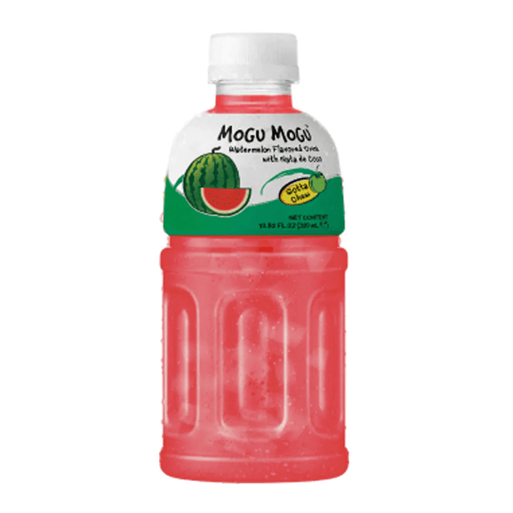 Mogu Mogu Watermelon Juice With Nata De Coco - 320ml - Pinoyhyper