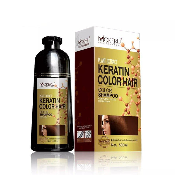 Mokeru Plant Extract Keratin Color Hair Shampoo - 500ml - Pinoyhyper