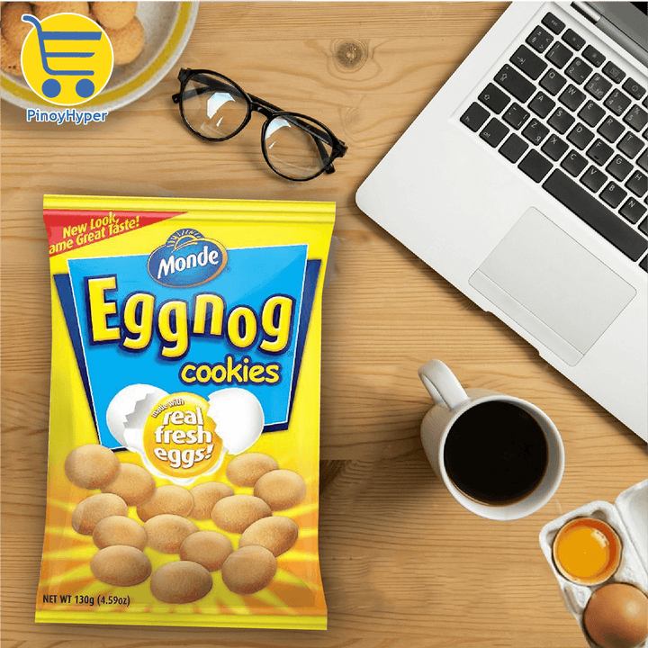 Monde Eggnog Cookies 130gm - Pinoyhyper