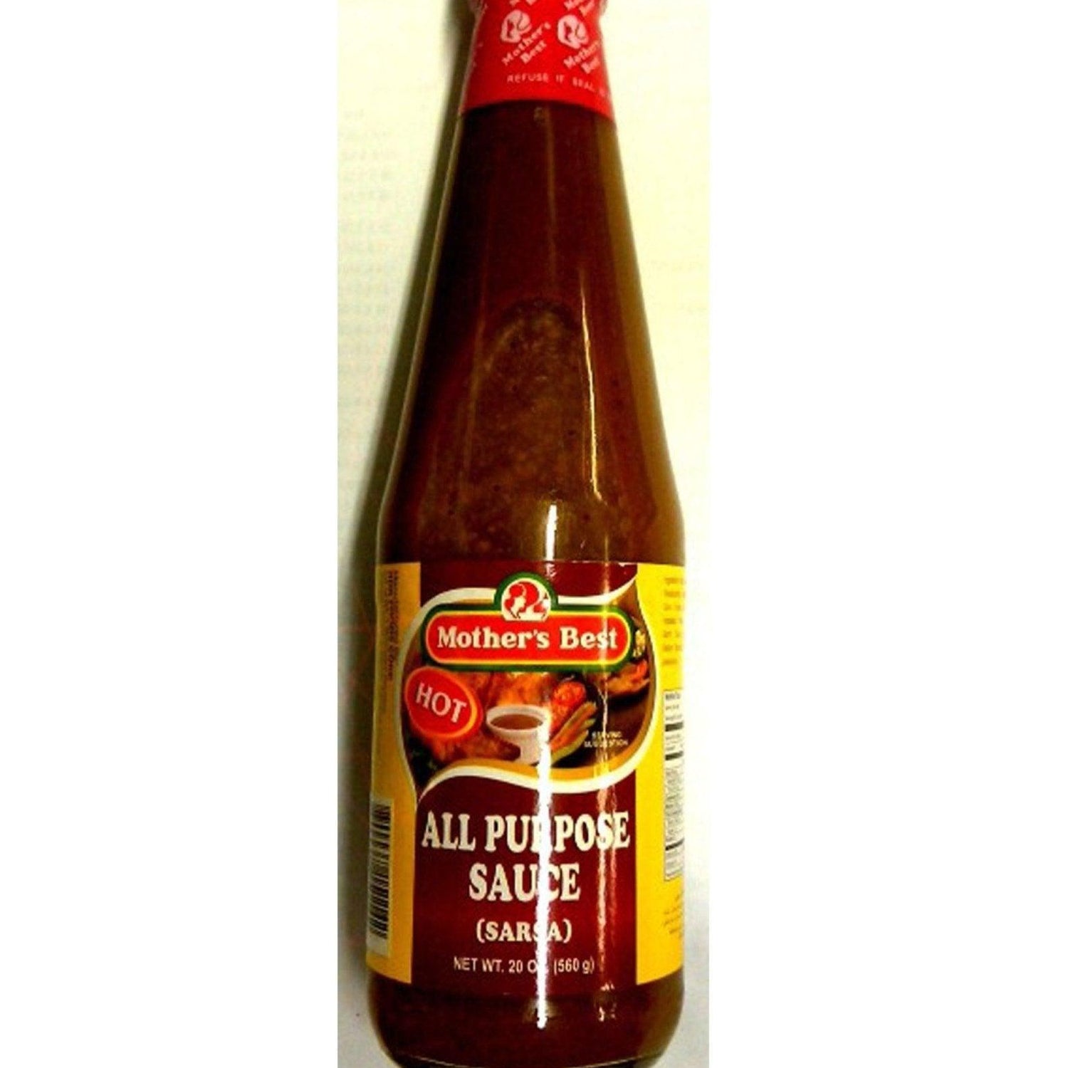 Mother'S Best All Purpose Sauce Hot 340gm - Pinoyhyper