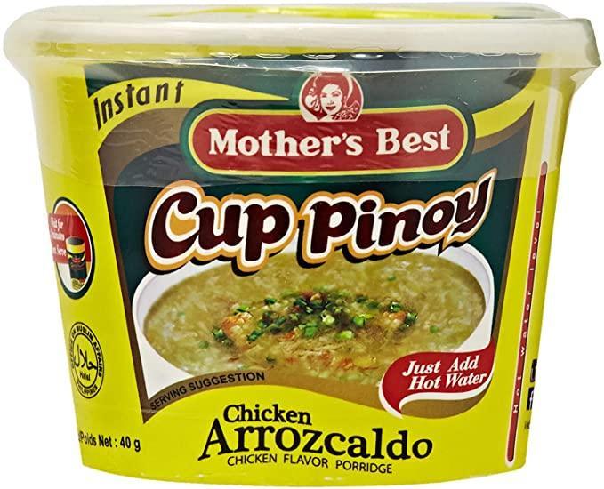 Mothers Best Cup Pinoy Chicken Arrozcaldo 40 Gm - Pinoyhyper