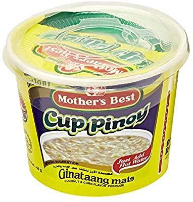 Mothers Best Cup Pinoy Ginataang Mais - 40Gm - Pinoyhyper