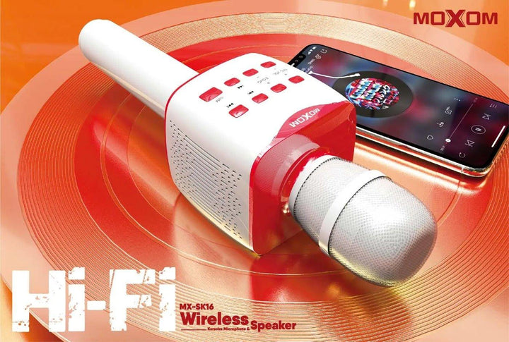 Moxom MX-SK16 Wireless Karaoke Mic - Pinoyhyper