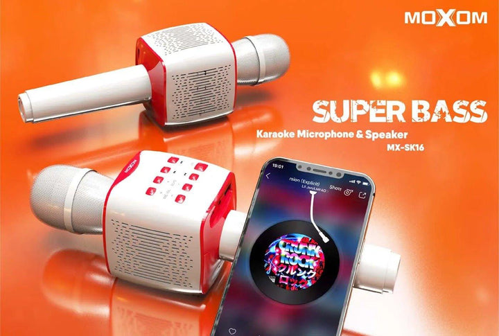 Moxom MX-SK16 Wireless Karaoke Mic - Pinoyhyper