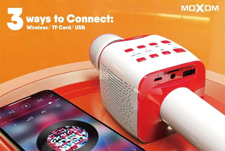 Moxom MX-SK16 Wireless Karaoke Mic - Pinoyhyper