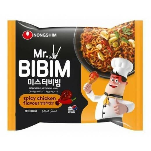 Mr.Bibim Spicy Chicken Flavor Instant Noodles 148g - Nongshim - Pinoyhyper