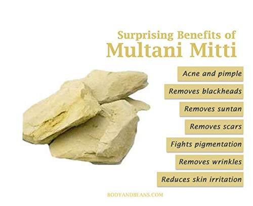 Multani Face Pack With Rose And Turmeric 100g - Elina - Pinoyhyper