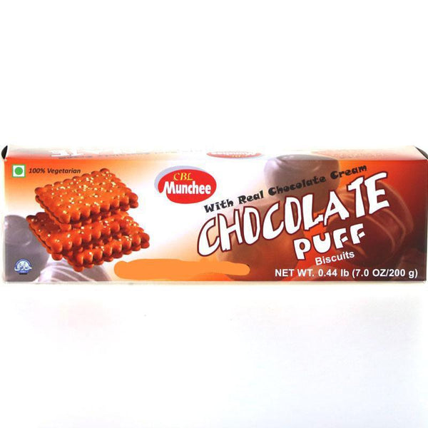 Munchee Chocolate Puff- 200g - Pinoyhyper