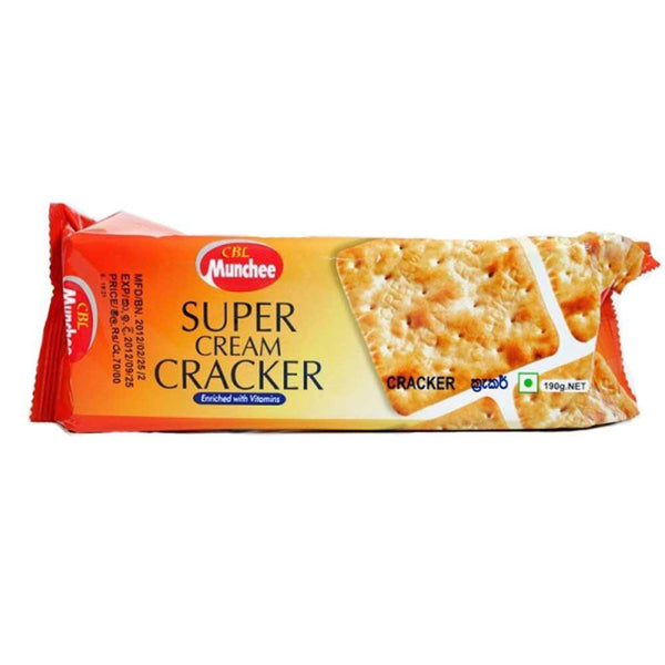 Munchee Super Cream Cracker - 190g - Pinoyhyper