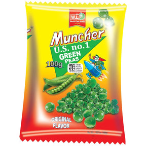 Muncher Green Peas Original Flavor 100g - Pinoyhyper