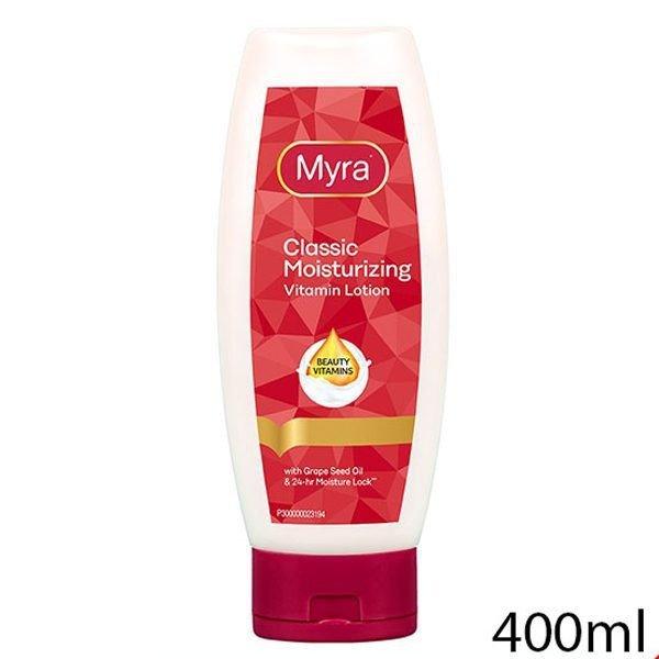 Myra Classic Moisturizing Vitamin Lotion 400ml - Pinoyhyper