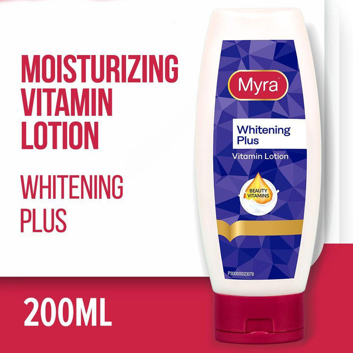 Myra Whitening Plus Vitamin Lotion 200 ml - Pinoyhyper