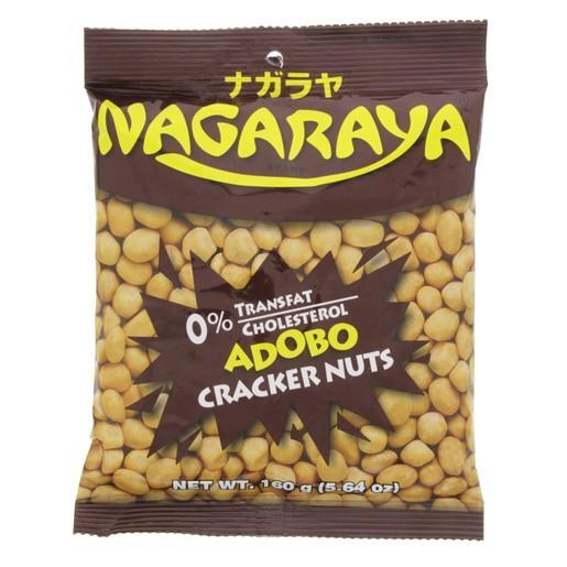 Nagaraya Adobo Cracker Nuts 160g (Brown) - Pinoyhyper