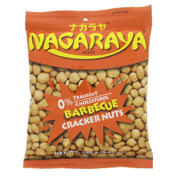Nagaraya Barbecue Cracker Nuts 160g (Orange) - Pinoyhyper