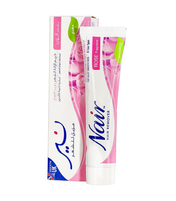 Nair Hair Remover Cream With Baby Oil Rose 110g - Pinoyhyper