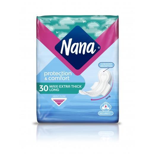 Nana Maxi Extra Thick Long - 30 Sanitary Pads - Pinoyhyper