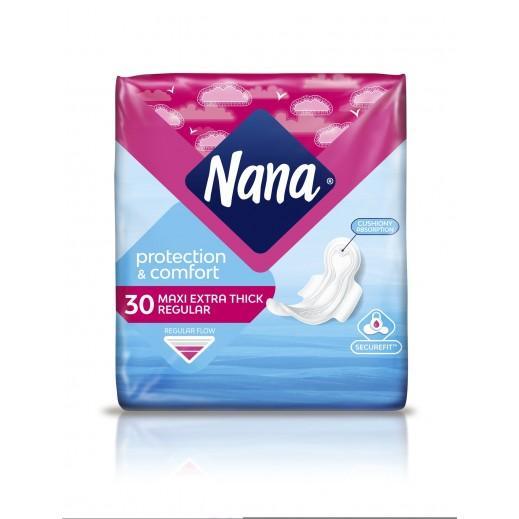 Nana Maxi Extra Thick Regular - 30 Sanitary Pads - Pinoyhyper