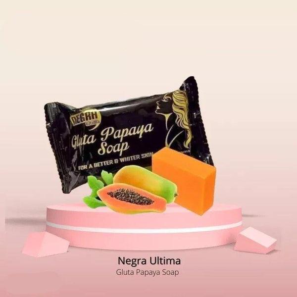Negra Ultima Gluta Papaya Soap - 70g - Pinoyhyper